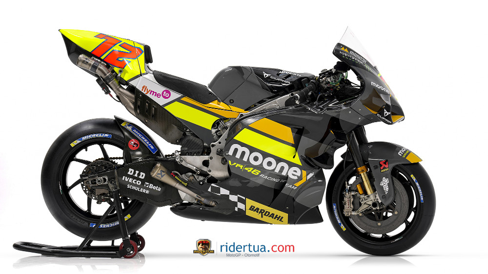 Mooney VR46 Racing Team Livery 2022: Nuansa Retro! 1 Mooney VR46 Racing Team Livery 20221