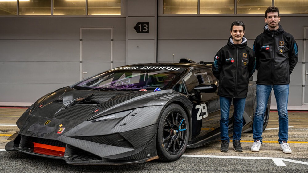 Dani Pedrosa Lamborghini Huracan Super Trofeo EVO2
