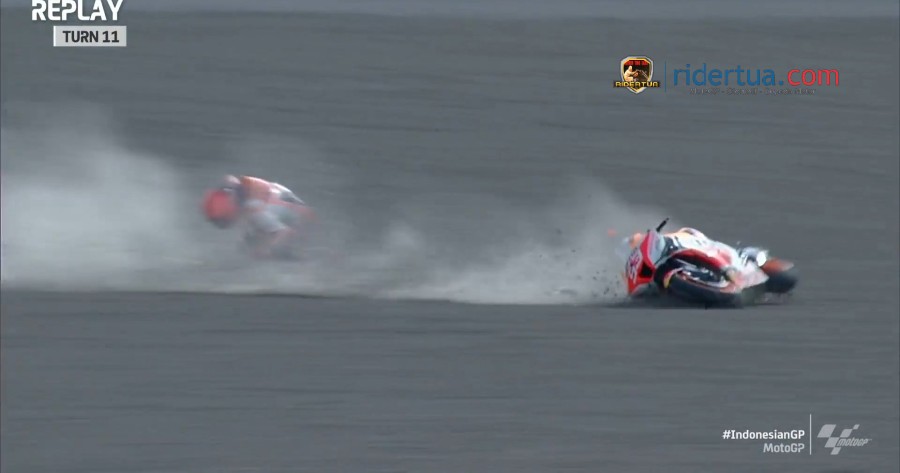 Marc Marquez Crash