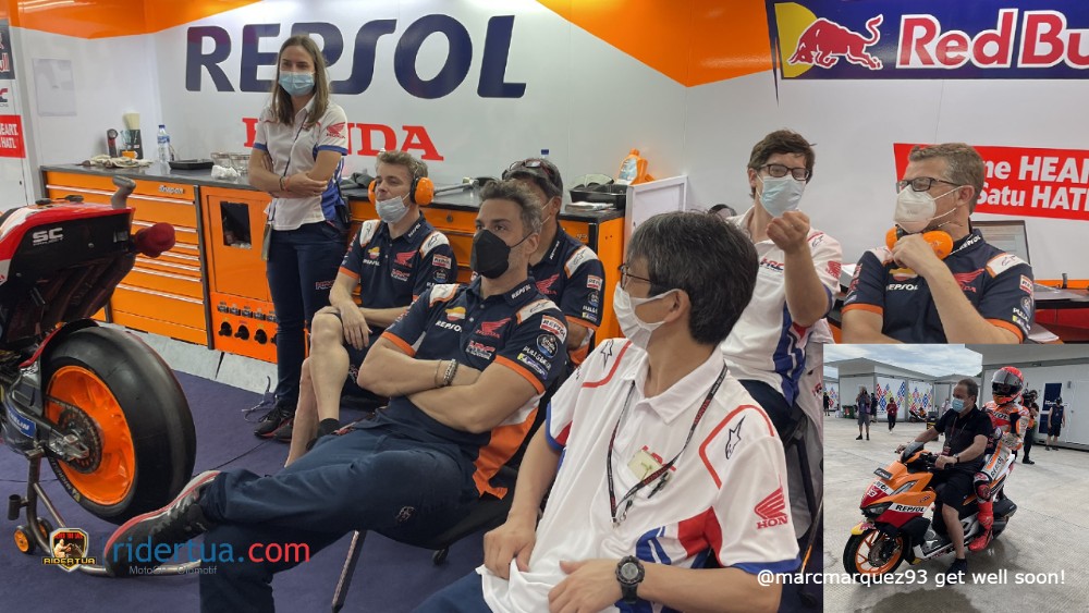 Marc Marquez Mandalika Crash