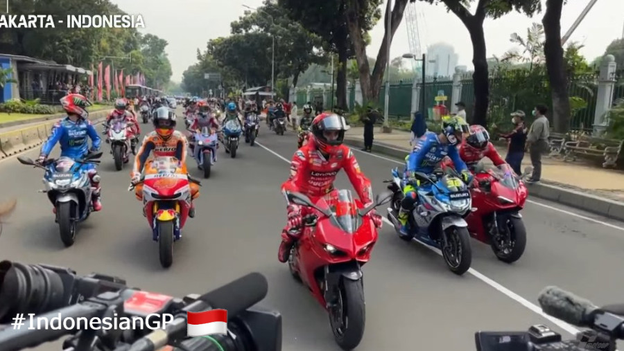 MotoGP Indonesia Jakarta Parade
