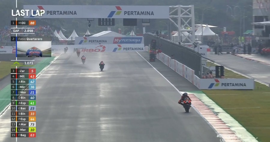 Hasil Race MotoGP Mandalika 2022: Oliveira Juara 1 Race MotoGP Mandalika