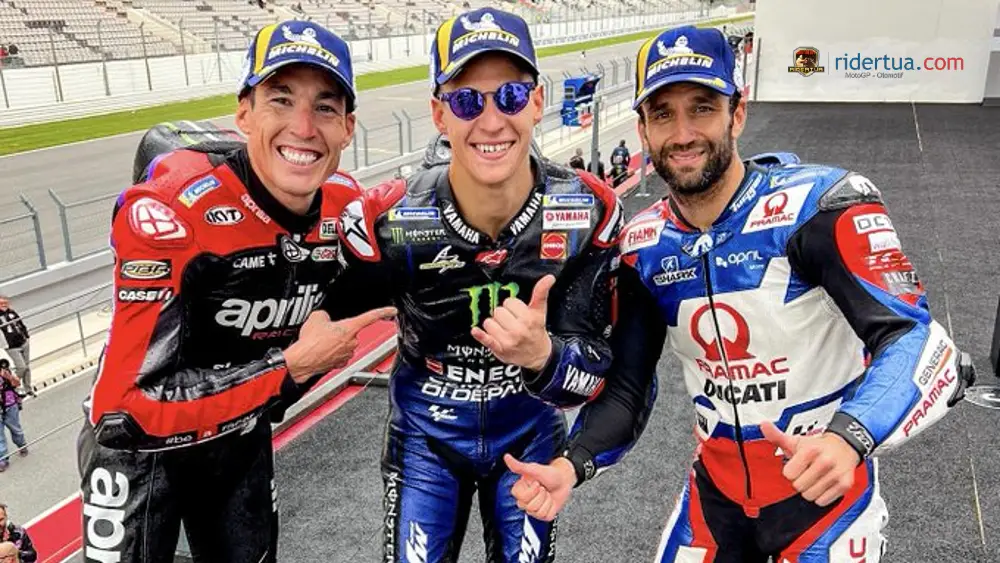 Fabio Quartararo : Saya Tidak Berencana Membalap Hingga Usia 35 Tahun 1 Aleix - Quartararo - Zarco - Portugal 2022