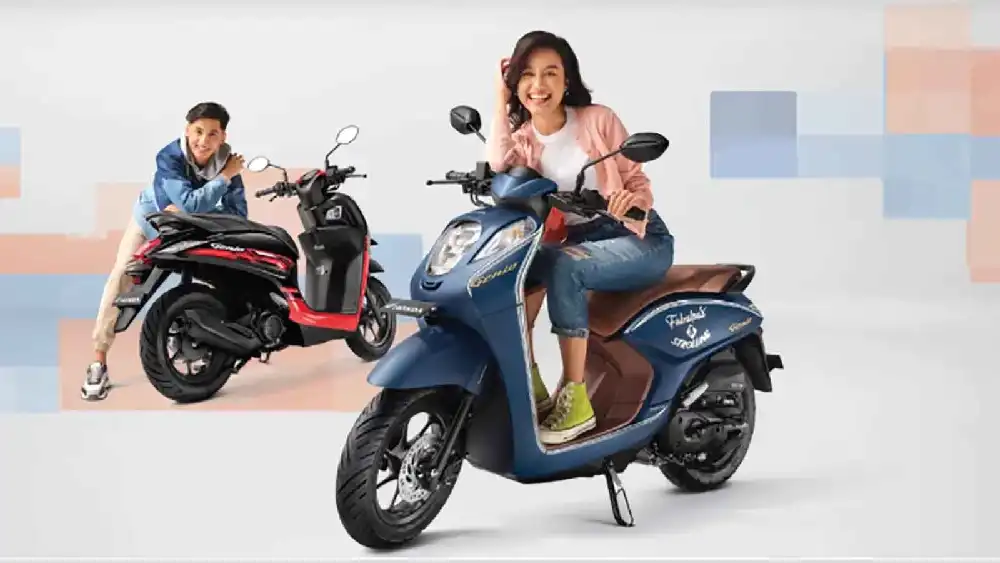 Ekspor Sepeda Motor Bulan Maret 2022 Kok Menurun? 1 Honda Genio Tirto ID