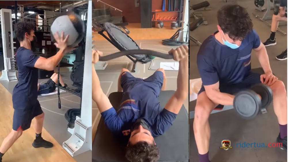 Marc Marquez Siap Comeback di GP Amerika? 1 Marc Marquez Training