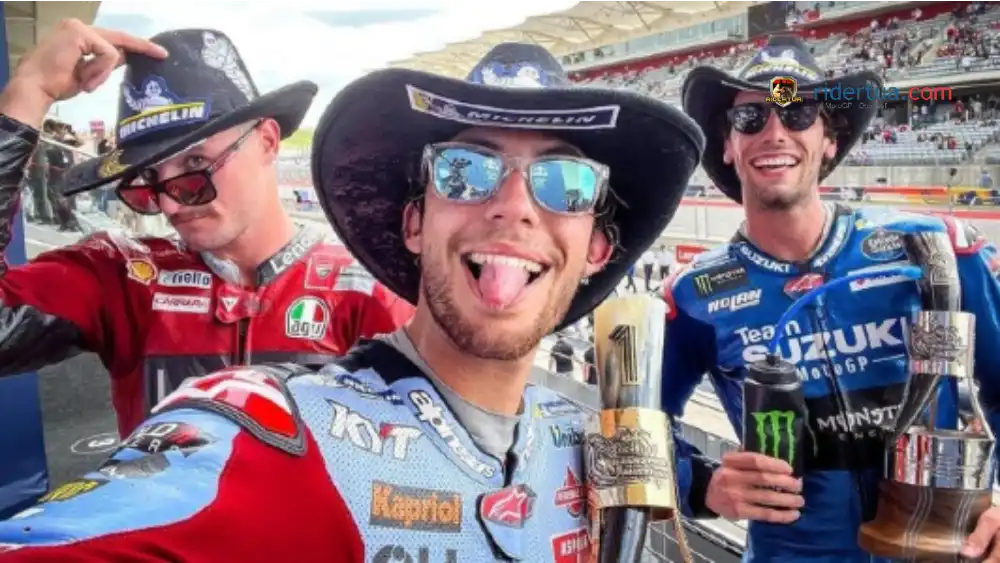 Jack Miller: Postur Tubuh Enea Bastianini Banyak Membantu 1 Podium Amerika Bastianini Miller Rins