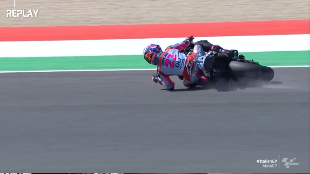 Hasil FP3 MotoGP Italia 2022: Pecco Tercepat, Marquez ke-21 3 Bastiani crash FP3