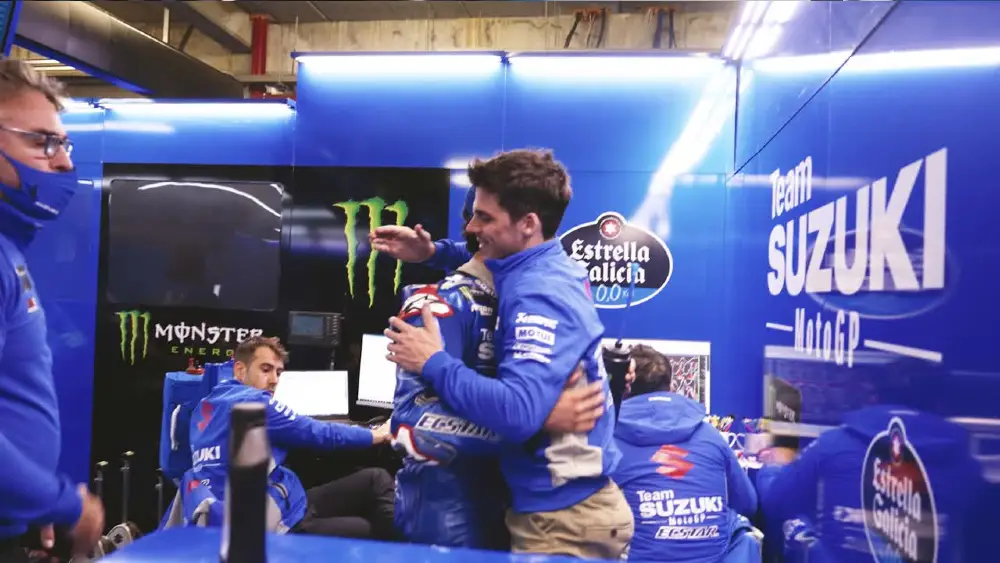 Suzuki Joan Mir Alex Rins