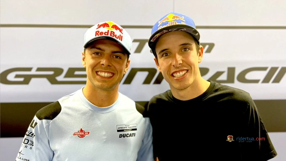 Alex Márquez, Mulai Lelah: Jika Gagal di Gresini, Saya Akan Berhenti Balapan! 1 Fabio Di Giannantonio - Alex Marquez - Gresini Ducati