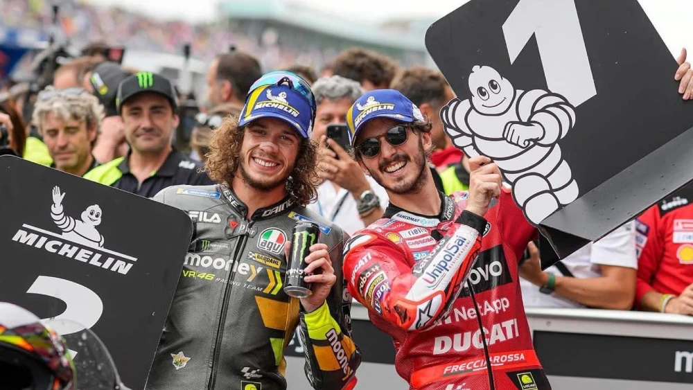 Francesco Bagnaia Marco Bezzecchi 1