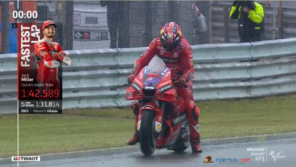Hasil FP1 MotoGP Belanda