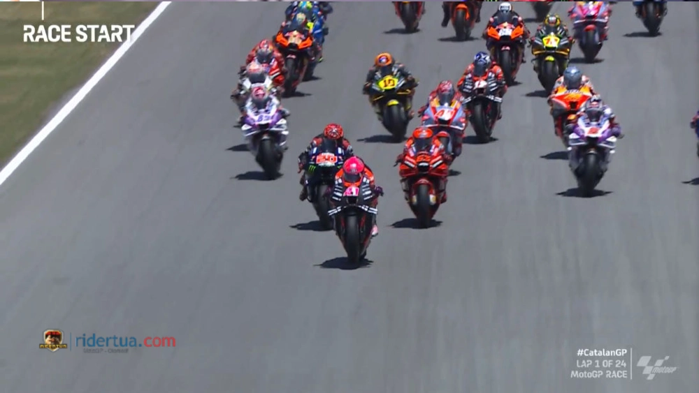 Fabio Quartararo: Kita Tak Bisa Terlalu Menyerang Disaat Start 1 MotoGP Race Start