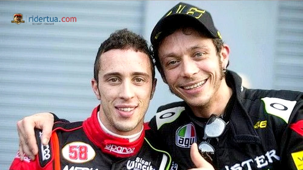 Andrea Dovizioso Valentino Rossi