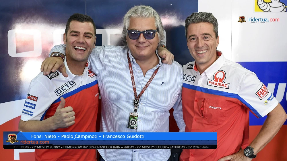 Andrea Iannone ke Pramac Ducati pada 2024? 2 Fonsi Nieto - Paolo Campinoti - Francesco Guidotti