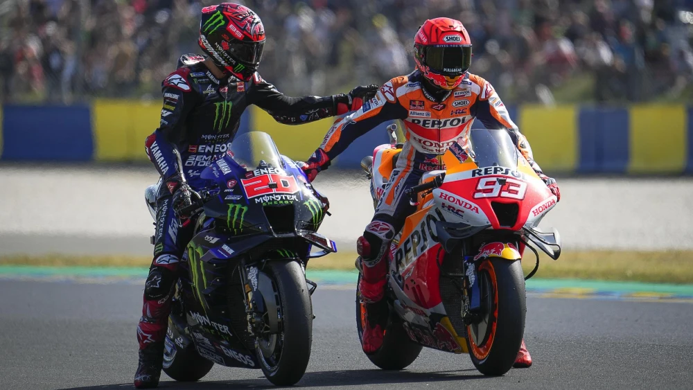 Marc Marquez : Pembalap Juga Butuh Keberuntungan 1 Marc Marquez - Fabio Quartararo