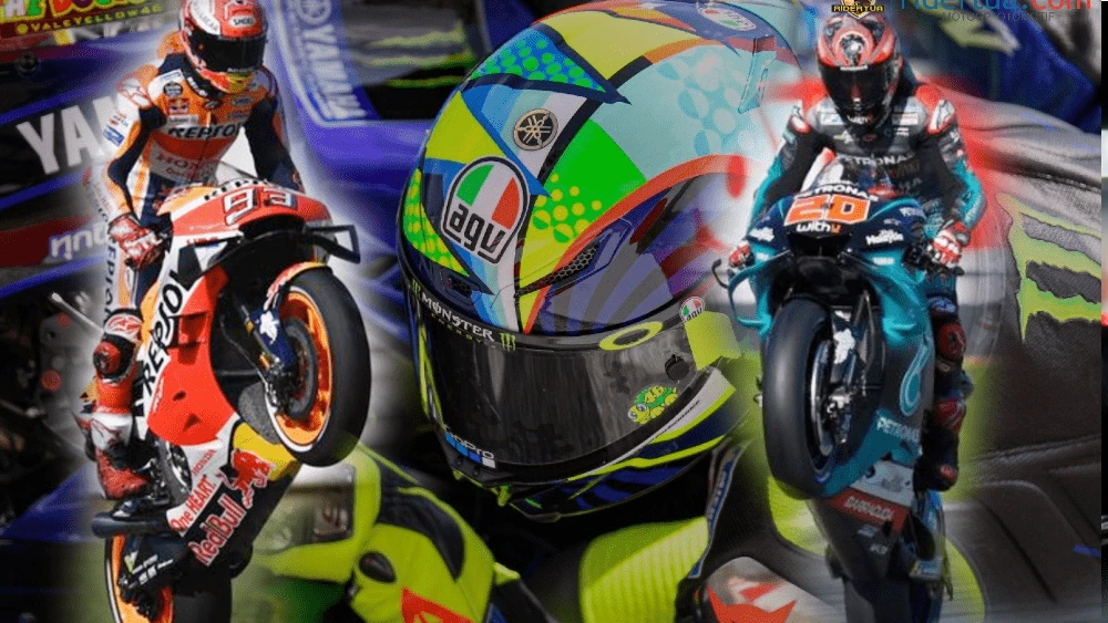 Fabio Quartararo : Saya Suka Valentino, Tapi Marquez yang Terbaik 1 Valentino Rossi - Marc Marquez - Fabio Quartararo