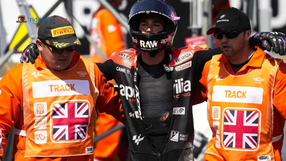 Aleix Espargaro Crash 1