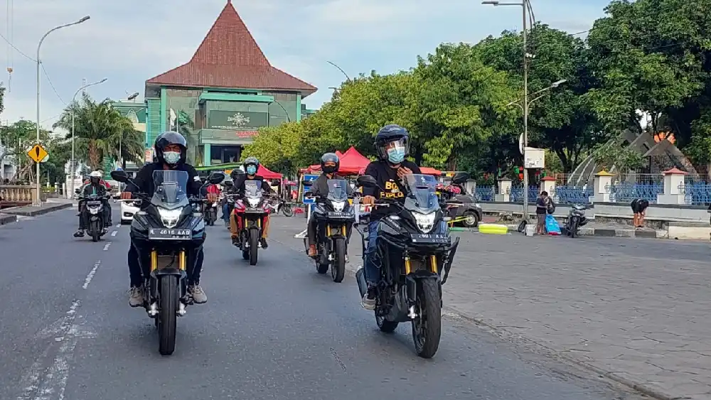 MPM Honda Jatim Adakan CB150X Rolling City Bersama Konsumen 1 CB150X MPM Honda Jatim1