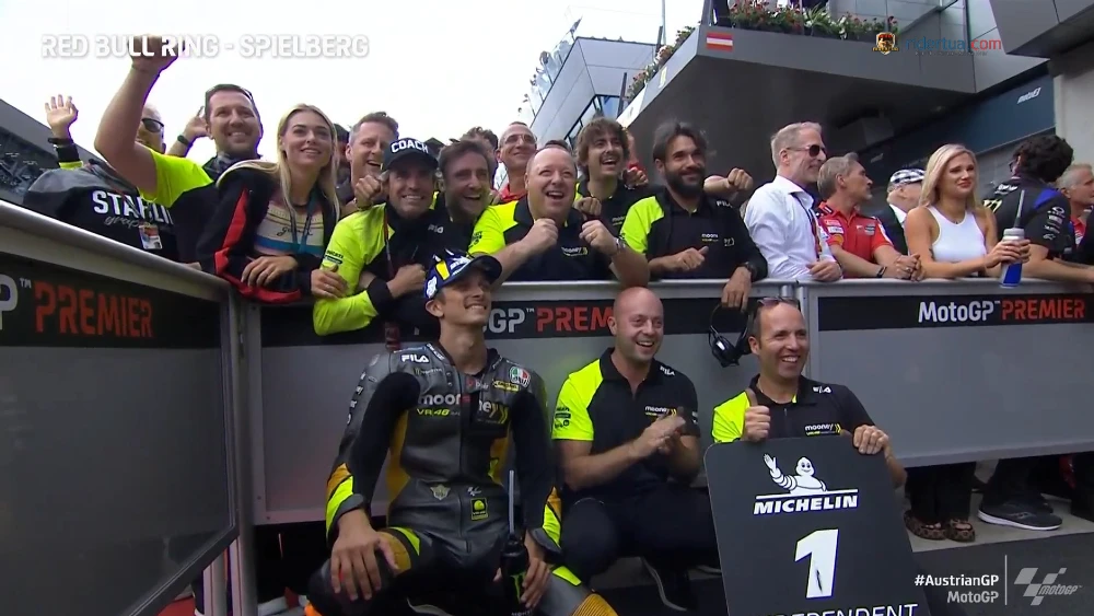 Luca Marini (Start 13 Finish P-4): 'Nyali Late Braking' 1 Luca Marini 2