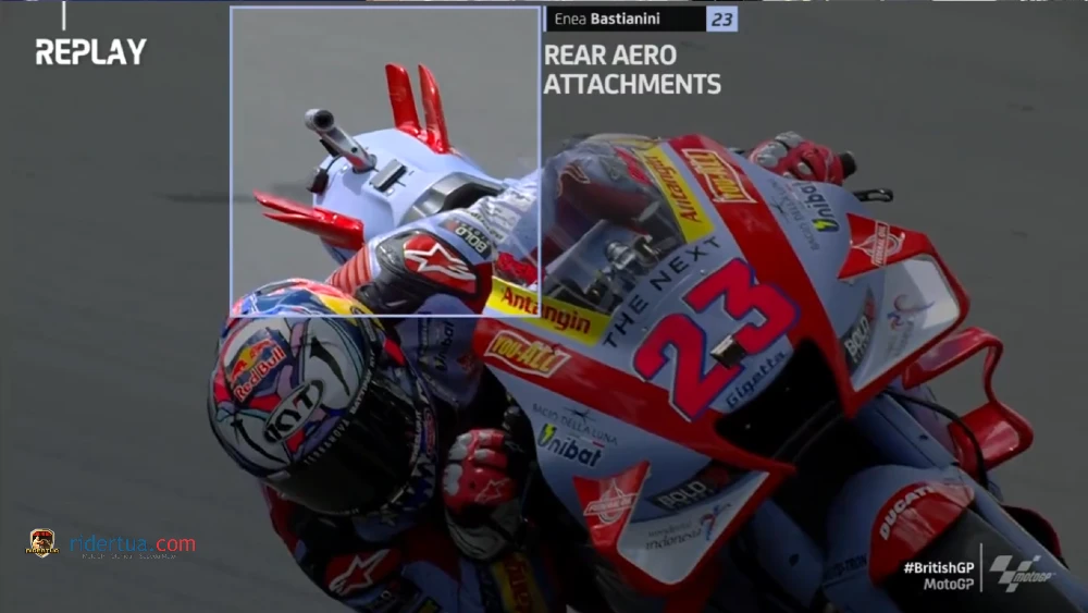 Sayap Ekor Desmosedici Enea Bastianini