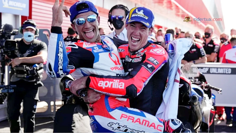 Jorge Martin : Aleix Espargaro Sangat Berarti Bagi Saya 1 Aleix Espargaro - Jorge Martin