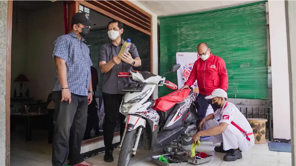 MPM Honda Jatim Sapa Pelanggan Setia Honda di Hari Pelanggan Nasional 1 Hari Pelanggan Nasional MPM Honda Jatim1