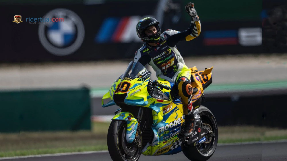 Luca Marini: Misano Tanpa Valentino Rossi? Jumlah Penonton Turun, Tapi.... 1 Luca Marini 1