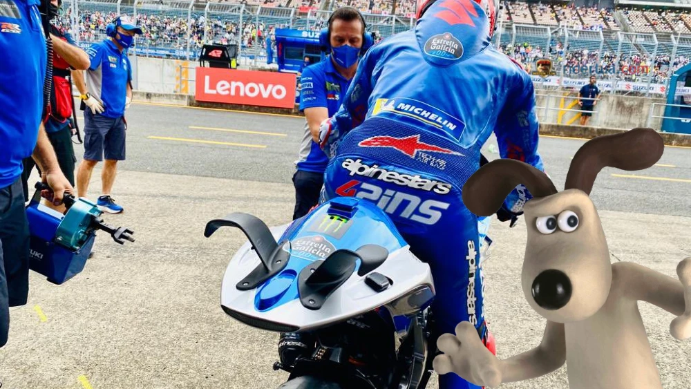 Rear Winglet Suzuki MotoGP