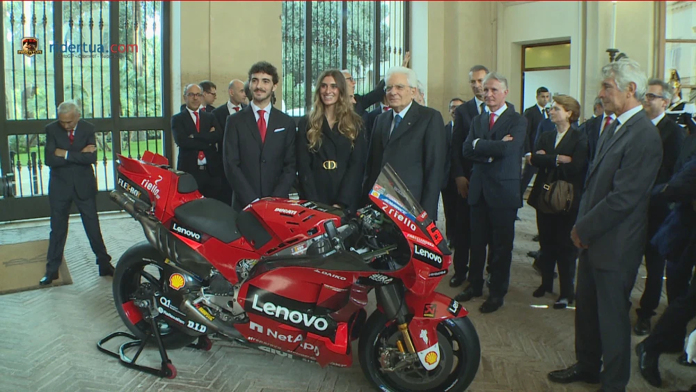 Pecco Bagnaia Sergio Mattarella 2