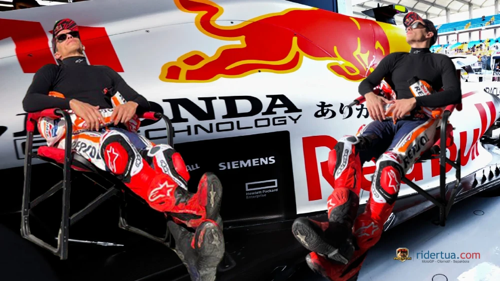 Marc Marquez : Formula 1 dan MotoGP Tampil Bersamaan? Sulit! 1 Marc Marquez - Honda Red Bull F1 - MotoGP