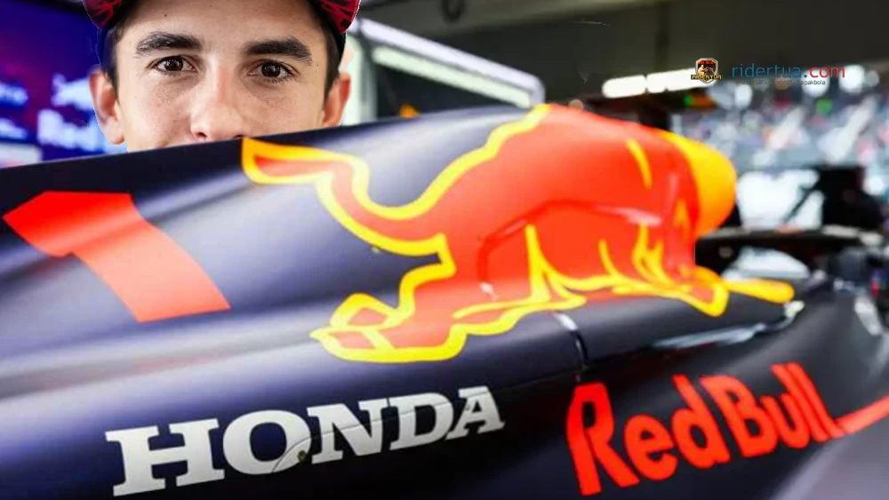 Honda Yakinkan Marquez, Berkolaborasi dengan Formula-1 1 Marc Marquez Honda Red Bull