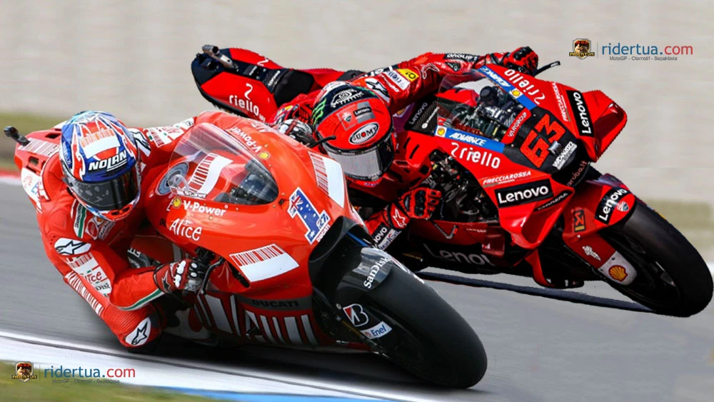 Francesco Bagnaia: Jangan Membandingkan Saya dengan Casey Stoner 1 Pecco Bagnaia-Casey Stoner
