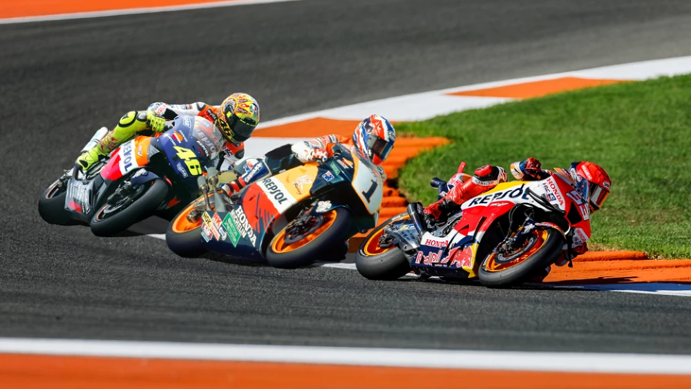 Rossi - Doohan - Marquez - 3 generasi