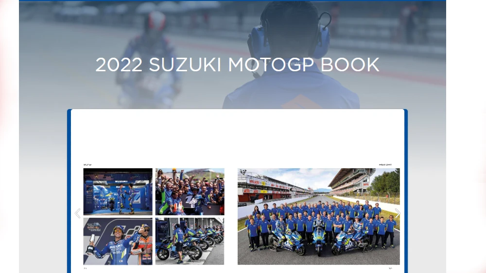 Manajemen Suzuki di Jepang Selalu Sulit Diajak Kerjasama dalam Hal Pemasaran dan Komunikasi 2 Suzuki MotoGP Book
