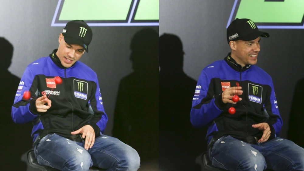 Lin Jarvis: Fabio Quartararo Semakin Matang... Main Lato-lato 2 Franco Morbidelli lato-lato