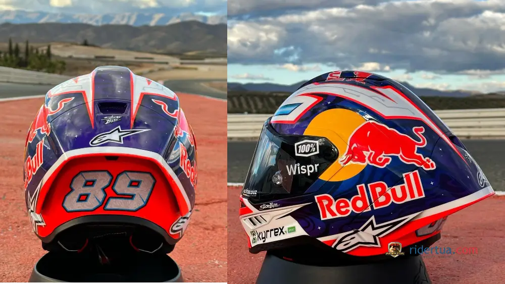 Jorge Martin Pembalap Pertama yang Pakai Helm Alpinestars, Ujung Kepala-Ujung Kaki! 1 Jorge Martin - Helm Alpinestars