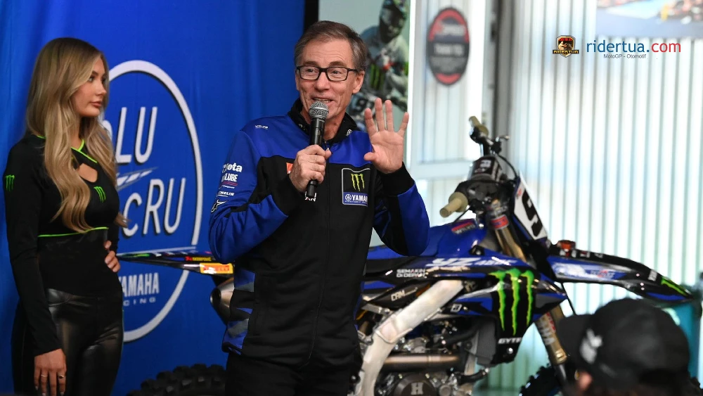 Lin Jarvis: Kita Tidak Selalu Menang Setiap Tahun 1 Peluncuran livery Supercross dan Motocross - tim balap global Yamaha di San Diego, California- Lin Jarvis