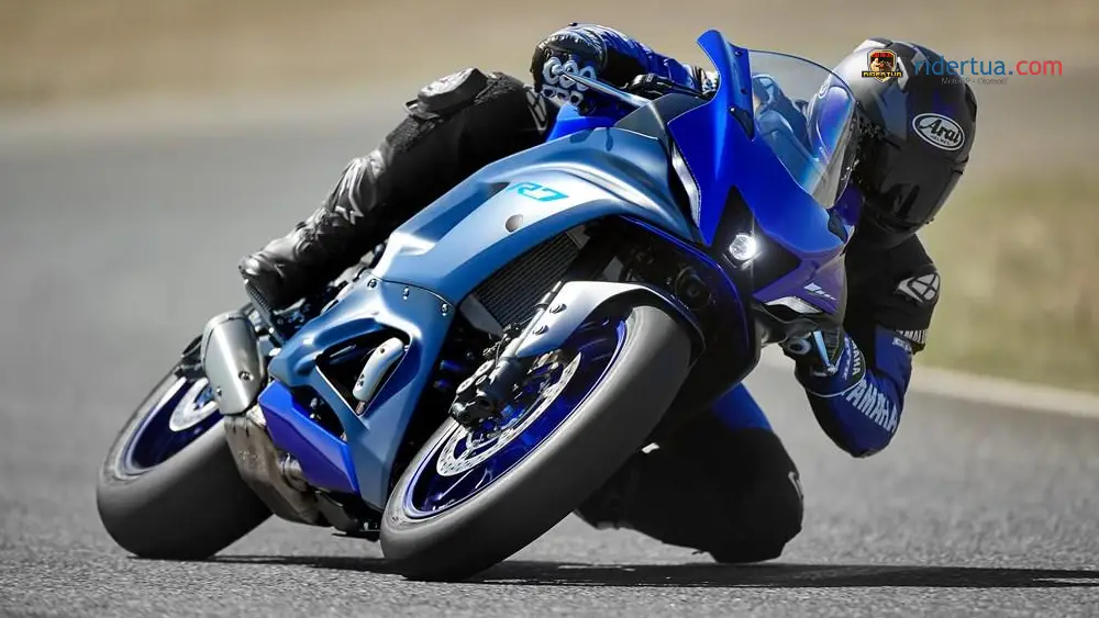 New: Yamaha Merilis Supersport YZF-R7 ABS 2023 Warna Putih, 2 Silinder! 1 Supersport Yamaha YZF-R7