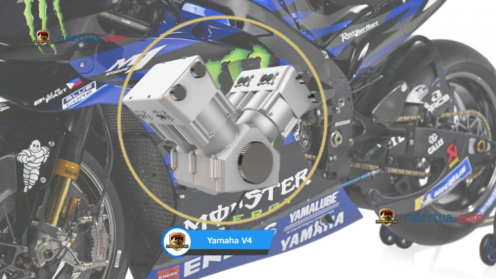 Apakah Konsep Mesin V4 Yamaha yang Baru Hadir Setelah 2026? 1 Yamaha V4 Engine MotoGP