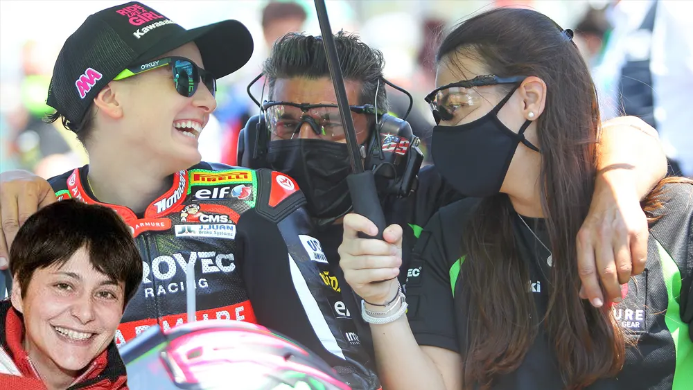 Tak Butuh Koneksi untuk Berkarir di Paddock Superbike 1 Federica De Zottis