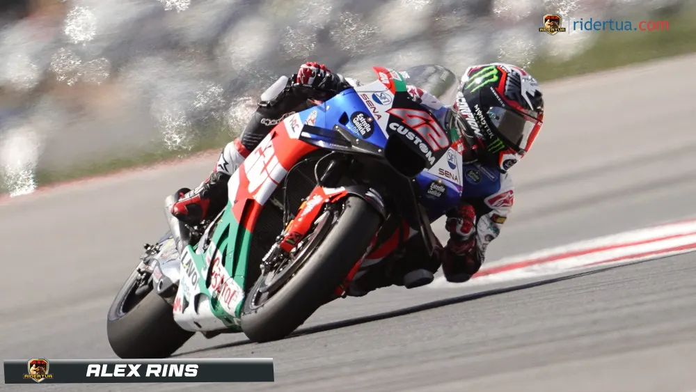 Alex Rins : Saya Tak Bisa Melihat Apa-apa! Alex Rins