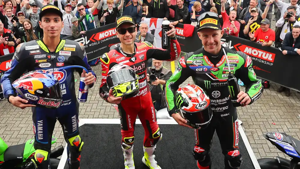 Meski Kena Penalti Turun 3 Grid, Bautista Juara Race 1 Belanda 1 hasil race 1 wsbk belanda 2023 -podium
