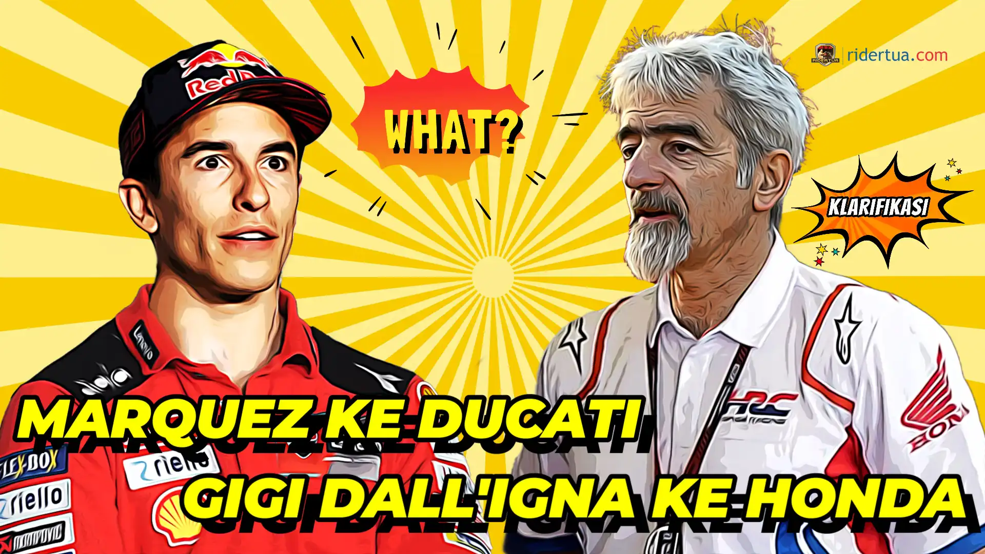 Marc Marquez ke Ducati? Gigi Dall’Igna : Senang dengan Pembalap yang Kami Miliki Saat Ini MARQUEZ KE DUCATI GIGI DALL'IGNA KE HONDA