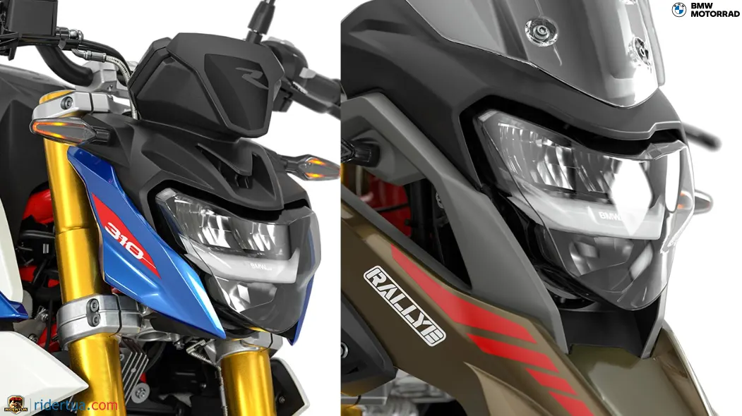 BMW G310 R & G310 GS Headlight BMW G310 R dan G310 GS Mendapatkan Pilihan Warna Baru untuk 2024 di India