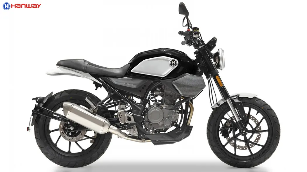 Hanway SC 125 S Samping Bergaya Neo Retro, Hanway SC 125 S Hadir dengan Tenaga 15HP