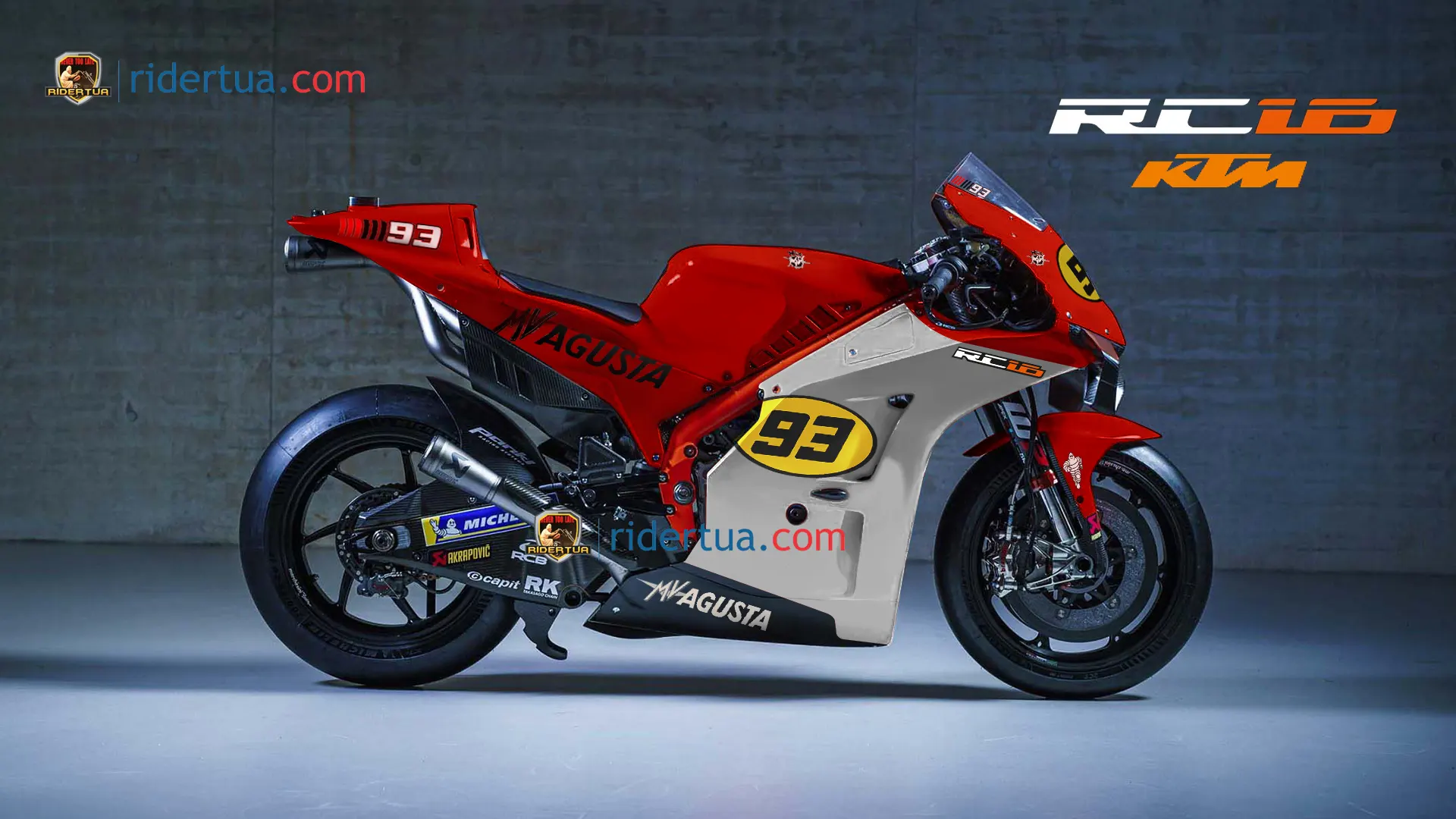 Stefan Pierer : MV Agusta Pabrikan Baru Gantikan Suzuki untuk MotoGP 2027? 2 KTM RC MV Agusta 93