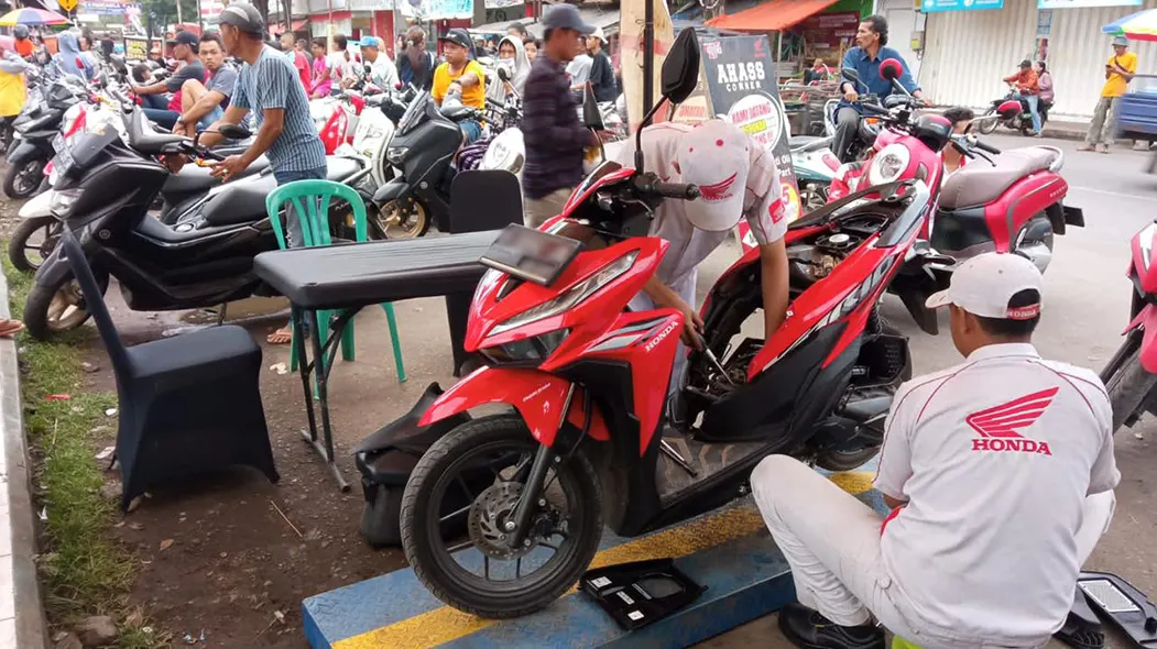 Semarak Acara PCX Celebration Day dan Honda PCX160 Hadir Makin Mewah 3 Layanan Servis PCX Celebration Day