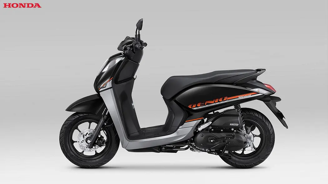 New Honda Genio 2023 Radiant Silver Black New Honda Genio Hadir Lebih Bergaya dan Stylish dengan Warna dan Striping Baru