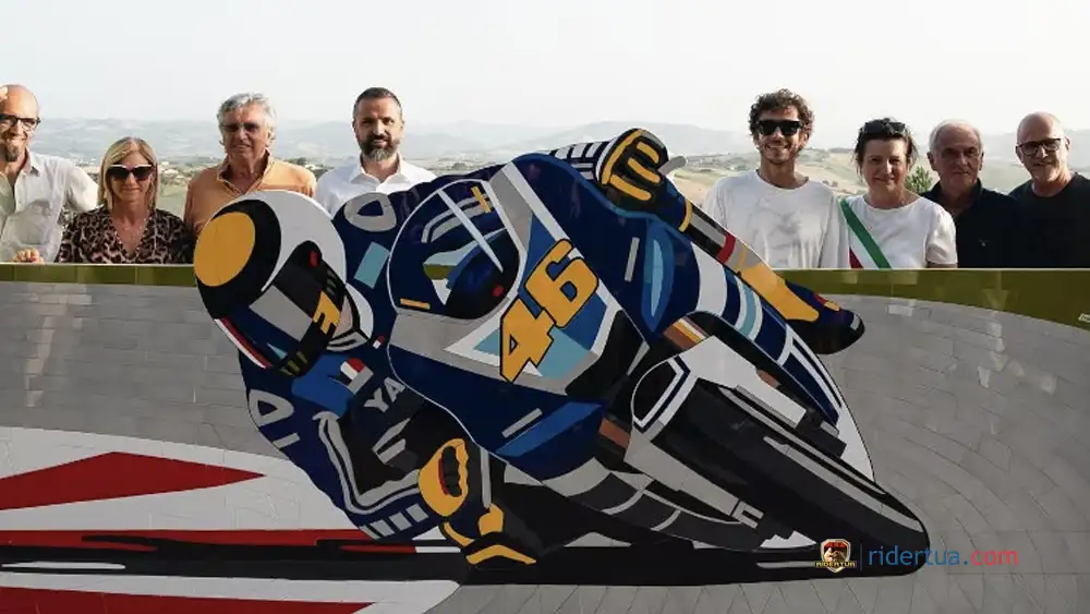 Valentino Rossi Monumen Valentino Rossi Monumen