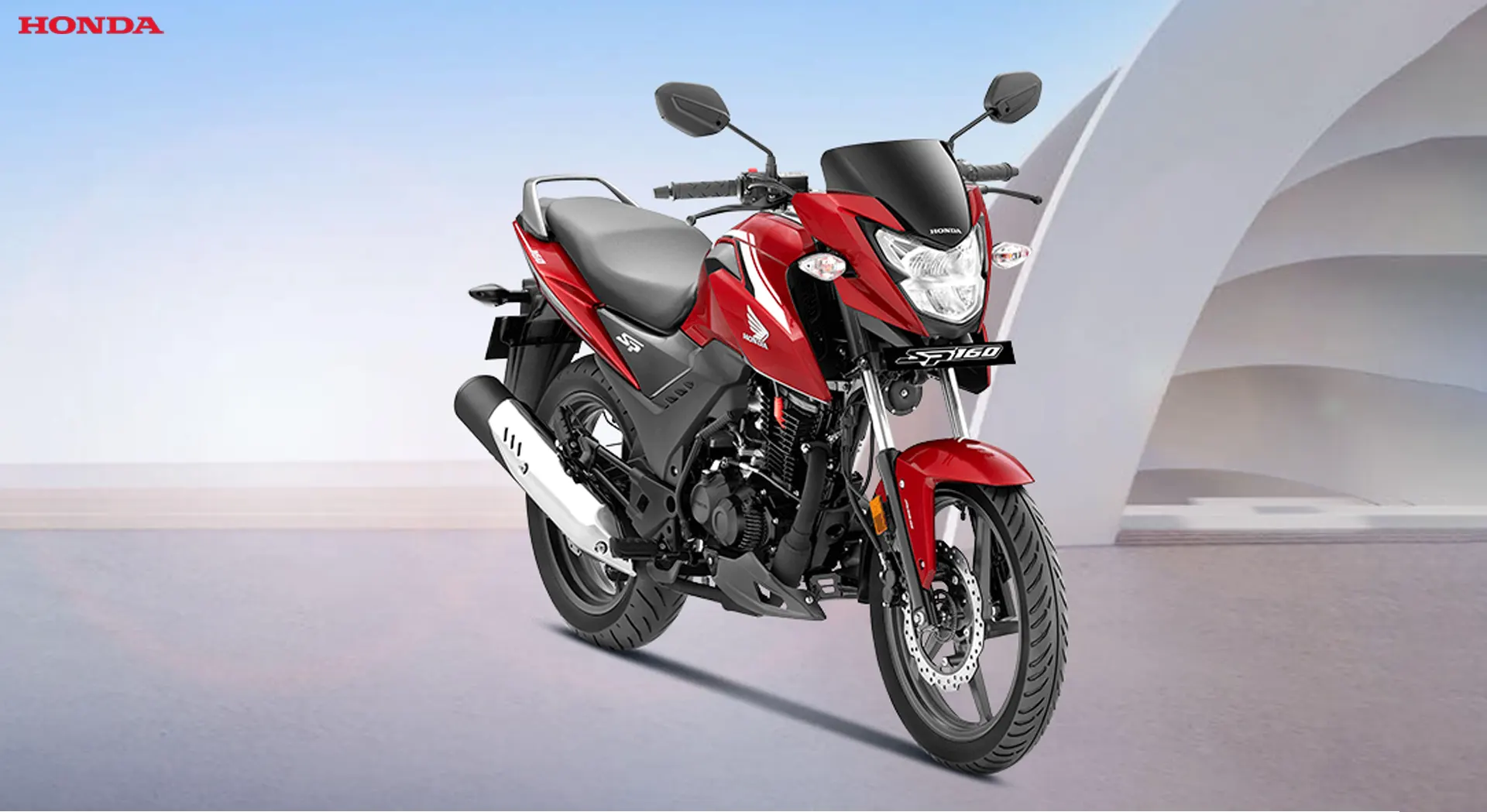 All New Honda SP160 Depan All-New Honda SP160, Motor Sport 1 Silinder yang Dirancang untuk Melibas Jalanan India